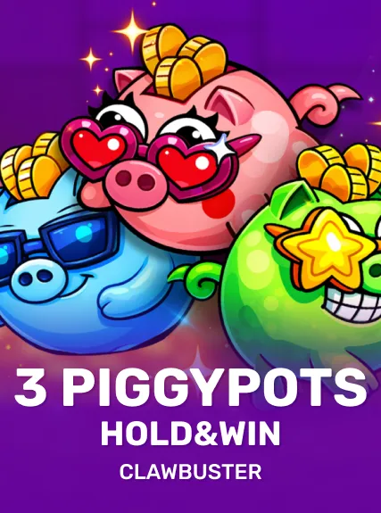 3 Piggypots: Hold&Win